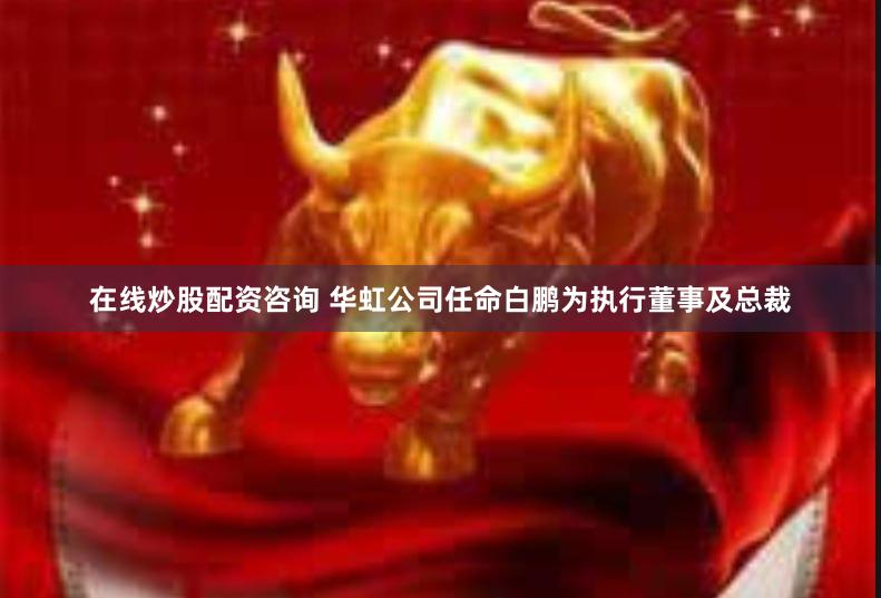 在线炒股配资咨询 华虹公司任命白鹏为执行董事及总裁