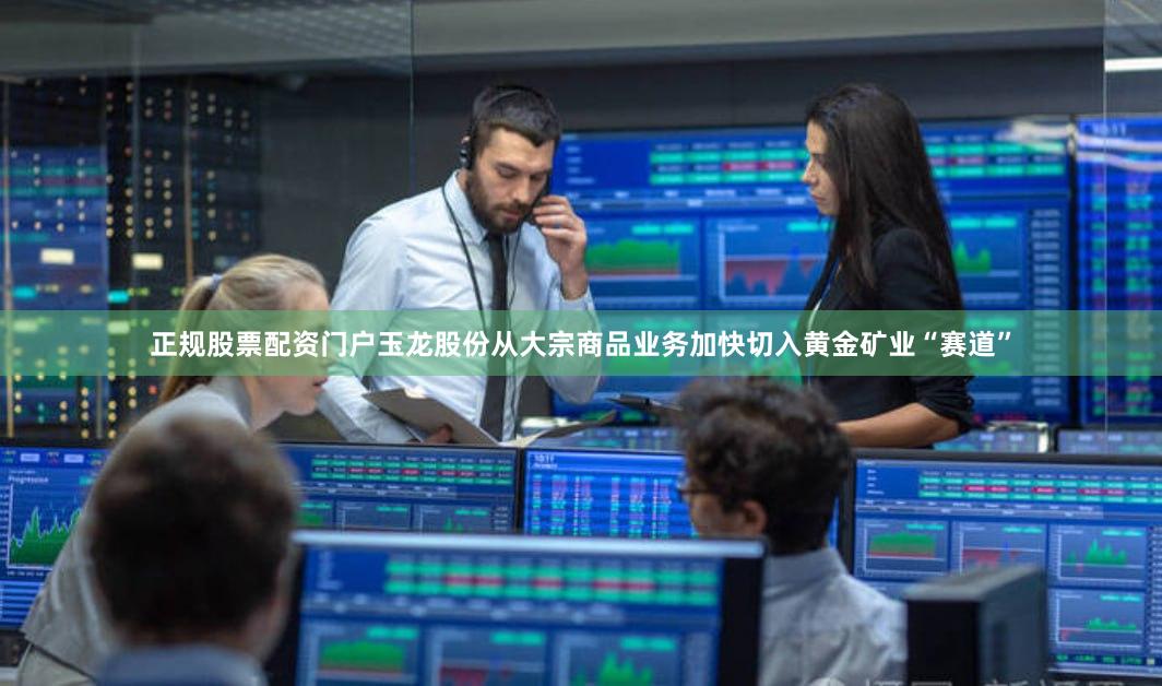 正规股票配资门户玉龙股份从大宗商品业务加快切入黄金矿业“赛道”